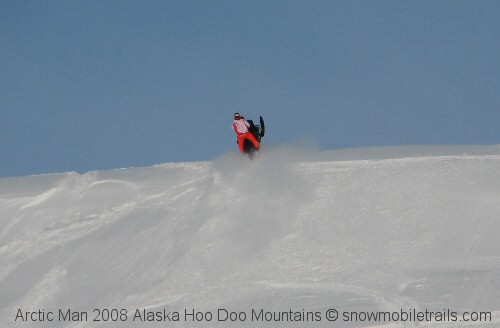 Arctic Man Hoo Doo Mountains Alaska