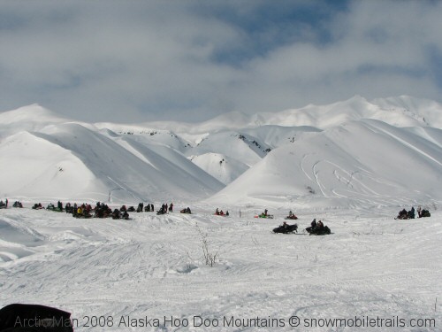 Arctic Man Hoo Doo Mountains Alaska