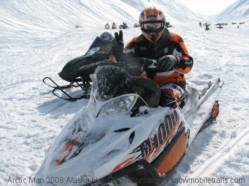 Arctic Man Hoo Doo Mountains Alaska