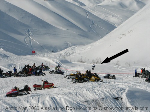 Arctic Man Hoo Doo Mountains Alaska