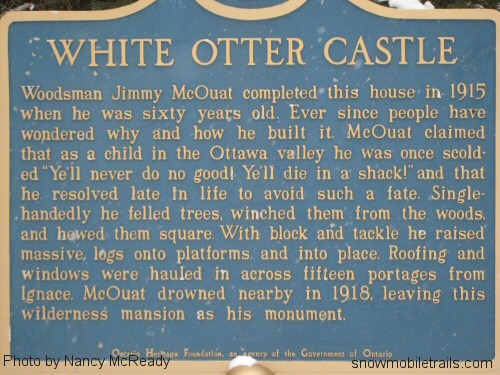 White Otter Castle Info Kiosk