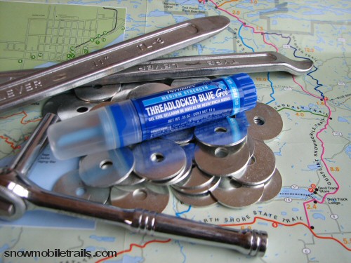 snowmobiletrail map and tools