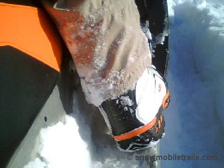 Devil Track Lake Grand Marais Snowmobiling