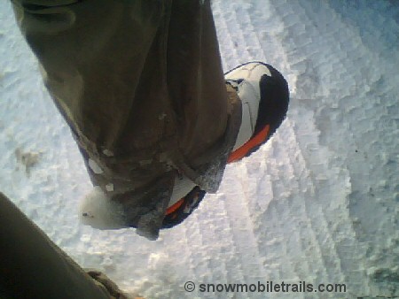 Devil Track Lake Grand Marais Snowmobiling