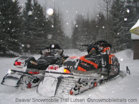 Lutsen Snowmobile Trails